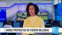 Las propuestas que no fueron incluidas en el nuevo acuerdo