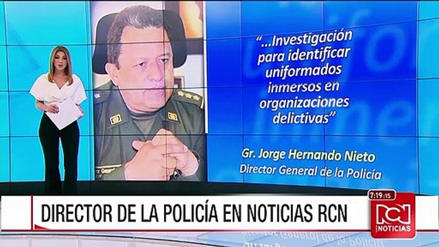 Director de la Policía habló sobre el fortalecimiento de controles internos en la institución
