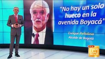 Noticias RCN encontró huecos por la Av. Boyacá a pesar de que Peñalosa dijo que ya no había