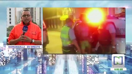 Hombre desnudo y con arma blanca intentó agredir a sacerdote en Barranquilla