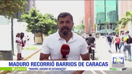 Sin percatarse, Maduro publicó video donde quedó grabado un graffiti contra su administración