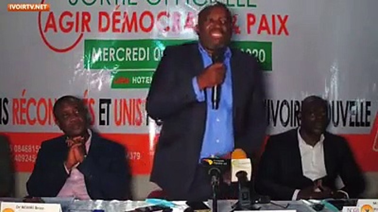 3e mandat de Ouattara : Ahipeaud Martial aux Ivoiriens : « Levons-nous pour nous dresser contre l’imposture et la forfaiture »