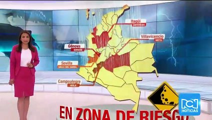 Zonas de riesgo: Génova, Quindío, se mantiene en alerta máxima por el río Gris
