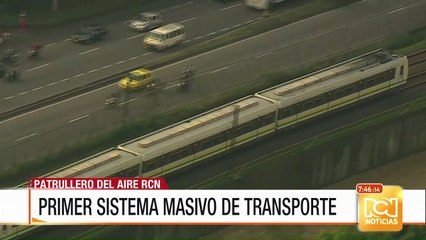 Sobrevuelo por el metro de Medellín