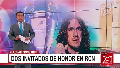 Puyol y La Orejona, dos invitados de honor en RCN