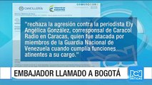 Cancillería rechazó agresión a periodista de Caracol Radio en Venezuela
