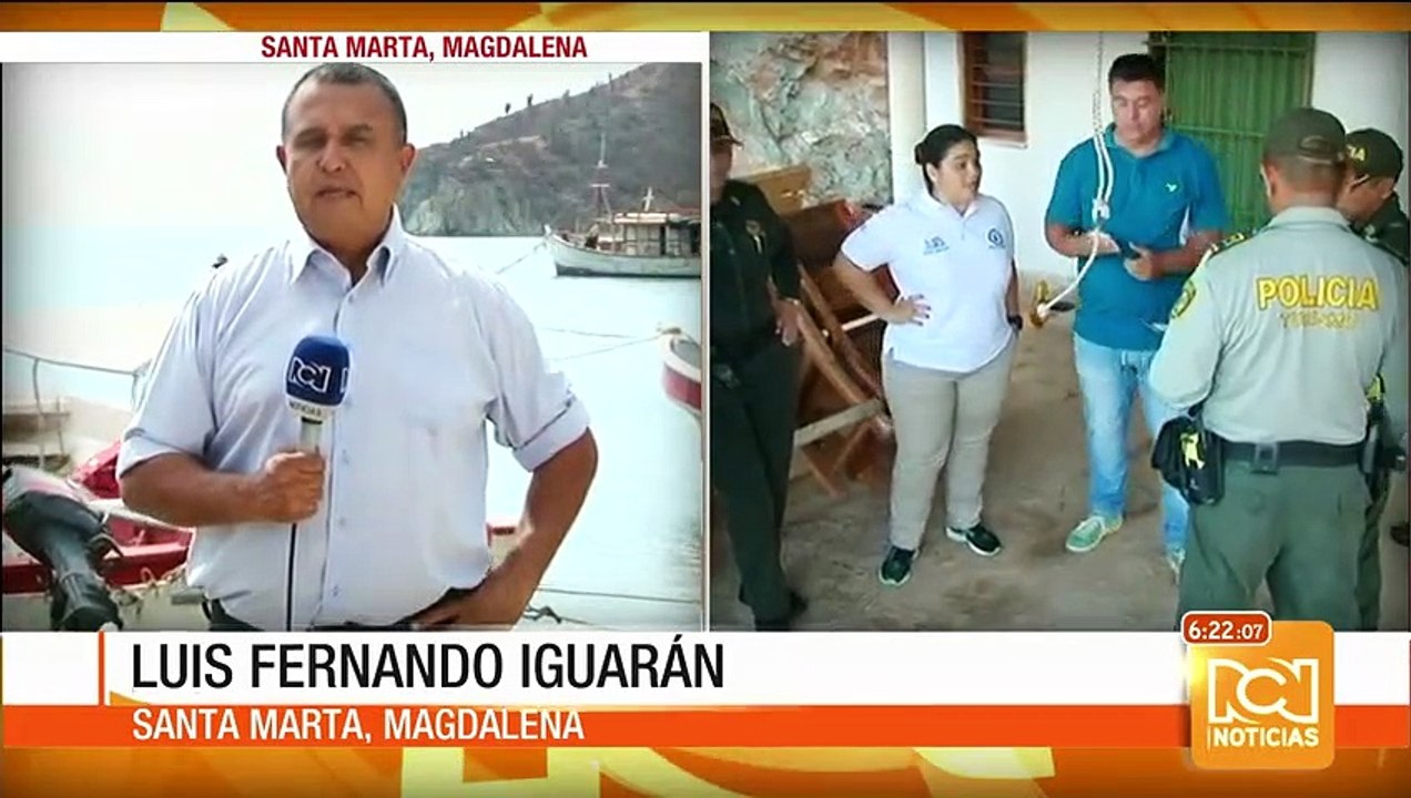 Por inseguridad, cierran Playa Rosita en Santa Marta