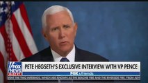 Vice President Mike Pence- -We’re bringing troops home because we’ve managed to secure stability-