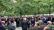 VP Mike Pence & Joe Biden greet each other at the 9_11 Memorial