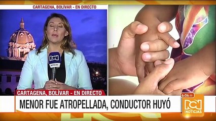 Buscan a motociclista que atropelló a una menor en Cartagena