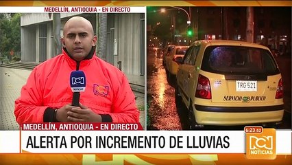Graves accidentes de tránsito por las intensas lluvias en Antioquia