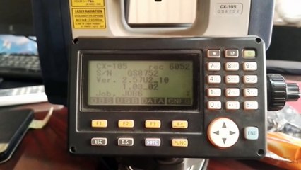 7. How to change prism mode & constant in Sokkia Total Station CX105 in Urdu_Hindi