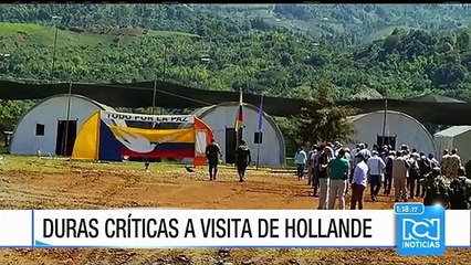 Expresidentes critican visita de François Hollande a zona veredal