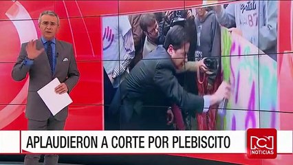 Ministro Cristo y otros ciudadanos aplaudieron a la C. Constitucional por aprobar plebiscito