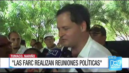 Alcalde de Tumaco (Nariño) denunció que las Farc hacen política en esa región