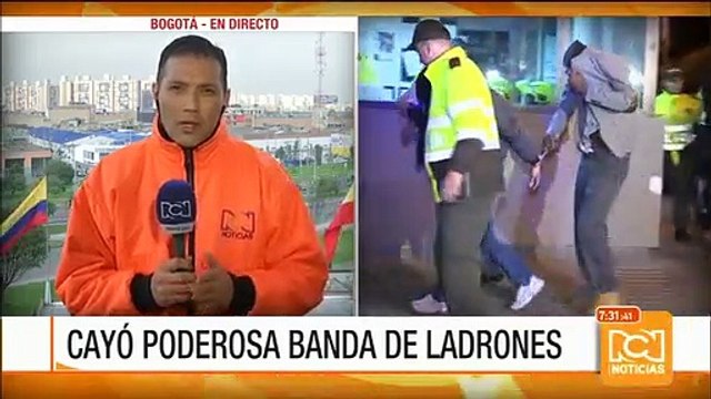 Capturan a fleteros en el norte de Bogotá