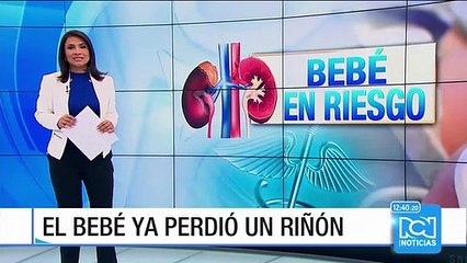 Bebé de dos meses necesita tratamiento para no perder el riñón que le queda