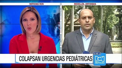 Colapsó servicio de urgencias pediátricas del Hospital San Vicente Fundación