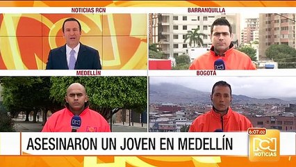 Policía investiga asesinato de un joven en Medellín