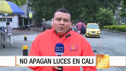 Parqueadero en Cali no apaga las luces en la noche