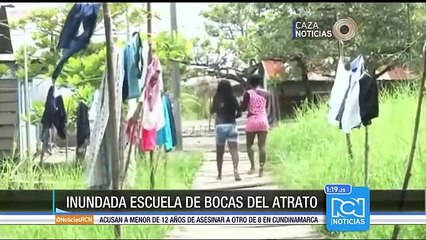 Precarias condiciones de puesto de salud y colegio en Turbo, Antioquia