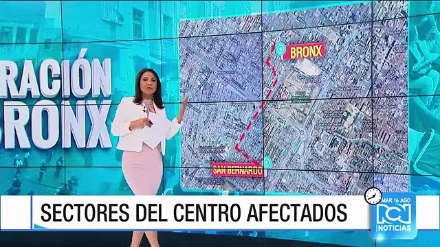 Habitantes de calle atacaron con piedras un centro comercial de Bogotá