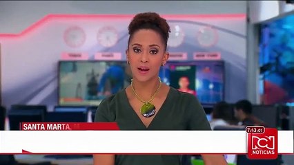 Impactante incendio de un vehículo en Santa Marta