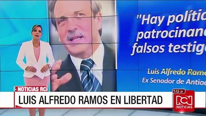 "Confío en la justicia colombiana": Luis Alfredo Ramos