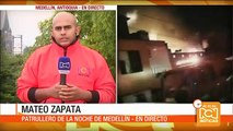 Incendio consumió una carpintería en Antioquia