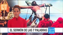 Obispos le cuentan el significado del tradicional sermón de las siete palabras