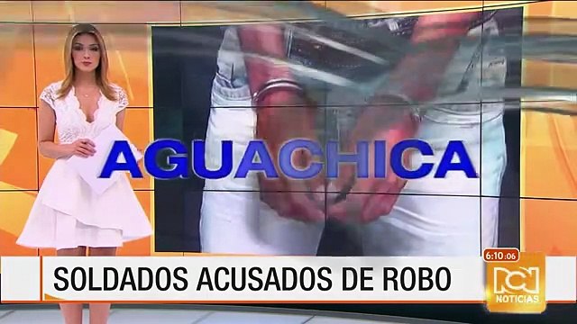 Capturan a soldados señalados de atracar a un taxista en Aguachica, Cesar