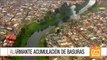Alerta por grandes cantidades de basura en el río Bogotá