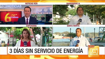 El miércoles iniciarán los cortes de energía eléctrica en la Costa Caribe
