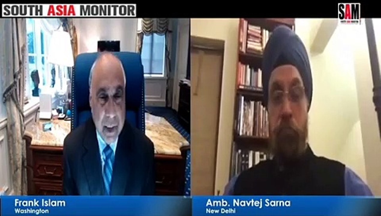 Frank Islam in conversation with Amb Navtej Sarna (retd) | Washington Calling
