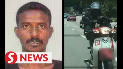 Look Ma, no hands! Cops seek man over reckless riding