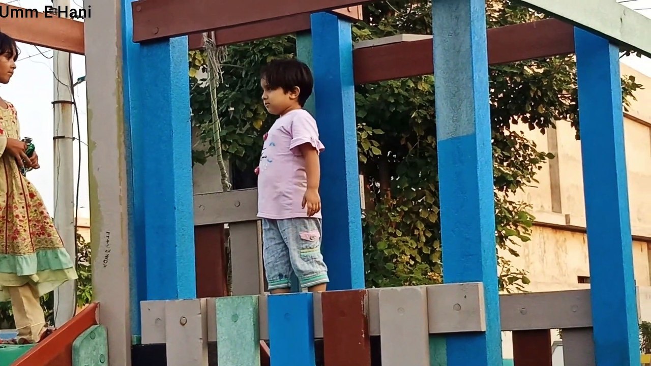 Umm E Hani is playing in the Park || Baby Sliding in Park || Umm E Hani || Episode 12