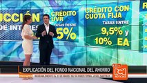 ¿En qué consiste la reducción de las tasas de interés que anunció el FNA?