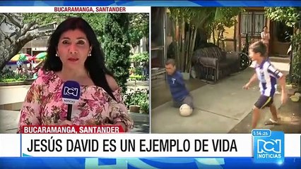 Hombre de 23 años es ejemplo de superación en Bucaramanga