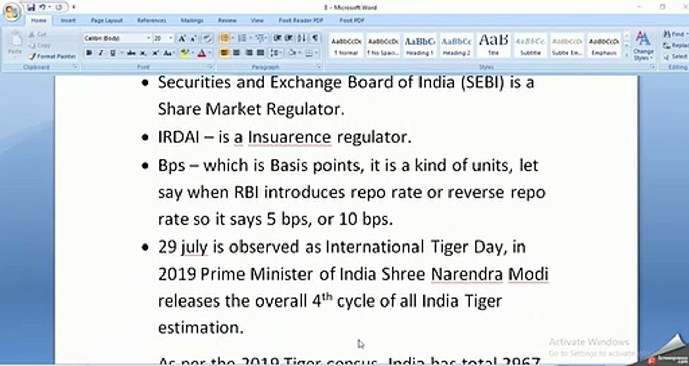 Important Facts and Information for Examinations Like UPSC, MPPSC, Railways, SSC.