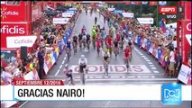 Gran actuación de los ciclistas colombianos en la Vuelta a España
