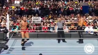 Seth Rollings VS Randy Orton full match hd at WrestleMania 31