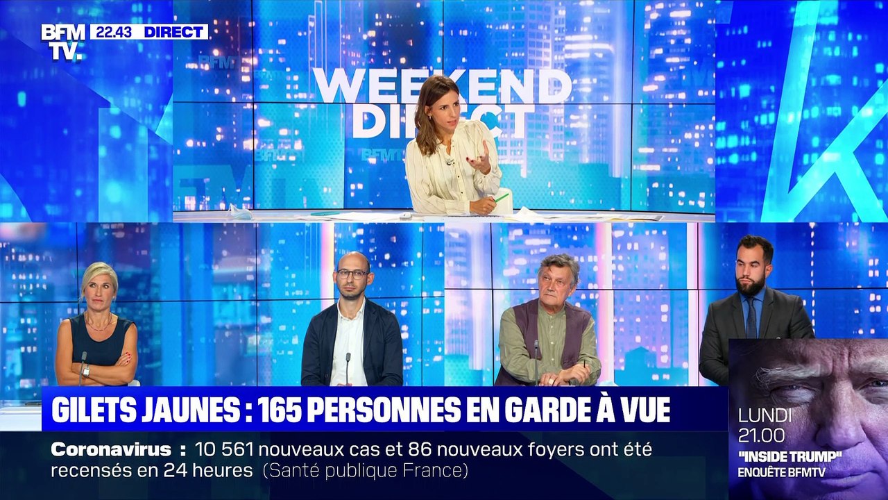 Gilets jaunes: 165 personnes en garde à vue - 12/09