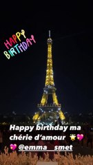 Anniversaire d'Emma Smet, le 13 septembre 2020.