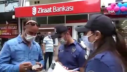 Sokaktan maske cezası manzaraları; kimi belgesini yırttı, kimi kimliğini vermedi