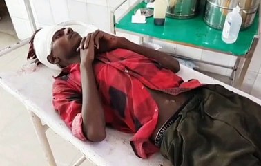 इटावा: बाइक फिसलने से 3 लोग हुए घायल, जिला अस्पताल में भर्ती