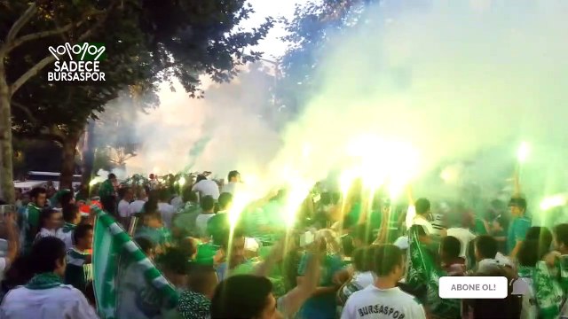 Bursaspor 3-1 Twente Taraftar Görüntüleri (23.08.2012) | SADECE BURSASPOR