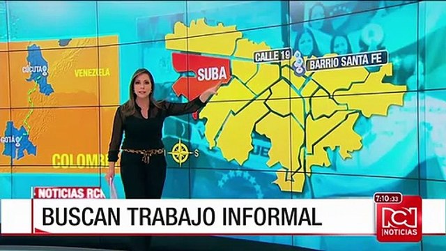 Venezolanos están llegando al centro de Bogotá a buscar oportunidades laborales