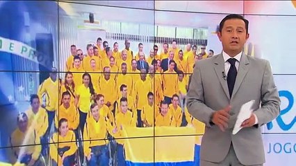La delegación que se destacó en los Juegos Paralímpicos regresó al país