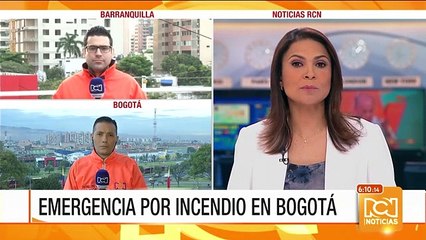 Invasión de espacio público en Bogotá impidió acción eficaz de Bomberos