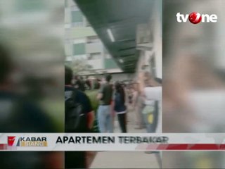 Unit Apartemen Sentra Timur Cakung Terbakar